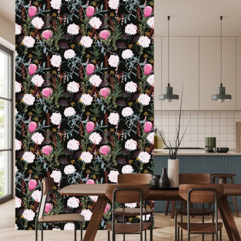 Tapeta Kolaż Kwiatowy