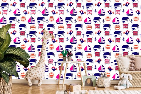 Tapeta Niedźwiadki I Ptaszki