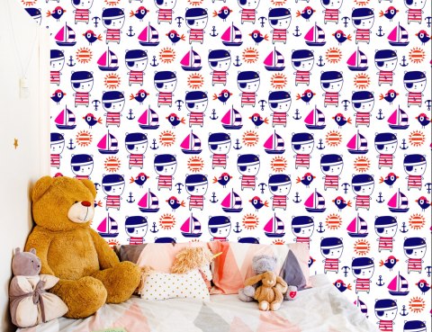 Tapeta Niedźwiadki I Ptaszki