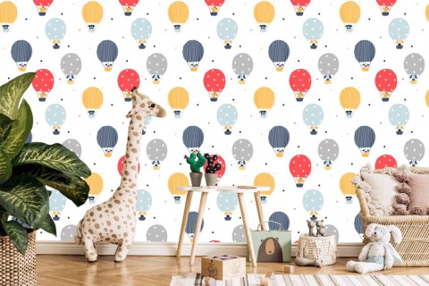 Tapeta Psy W Balonach