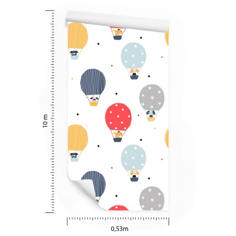 Tapeta Psy W Balonach