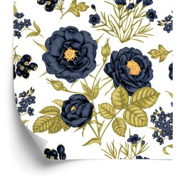 Tapeta Róże Piwonie I Liście