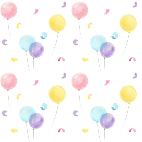 Tapeta Różnobarwne Balony
