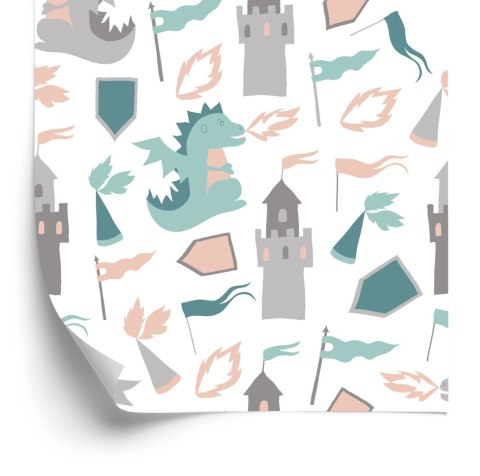 Tapeta Smoki Z Bajki, Do Pokoju Dziecka