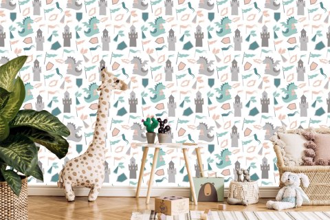 Tapeta Smoki Z Bajki, Do Pokoju Dziecka