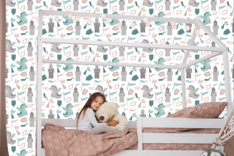 Tapeta Smoki Z Bajki, Do Pokoju Dziecka