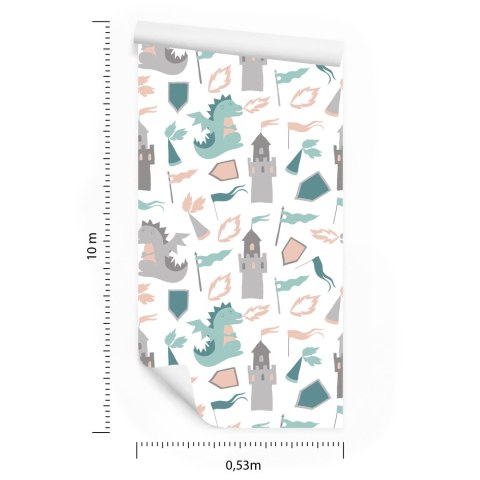 Tapeta Smoki Z Bajki, Do Pokoju Dziecka