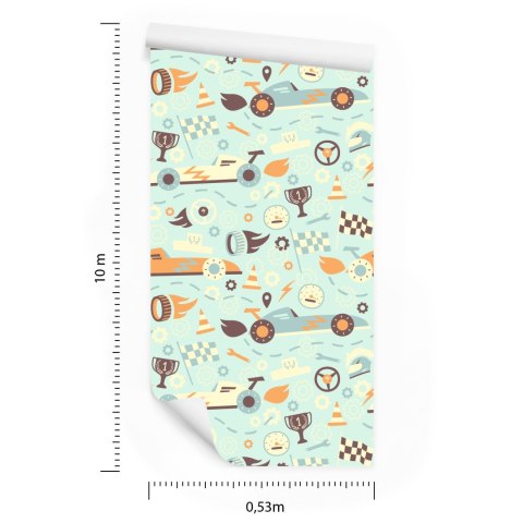 Tapeta W Auta Samochody Rajdowe, Do Pokoju Dziecka