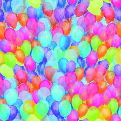 Tapeta Wielobarwne Balony