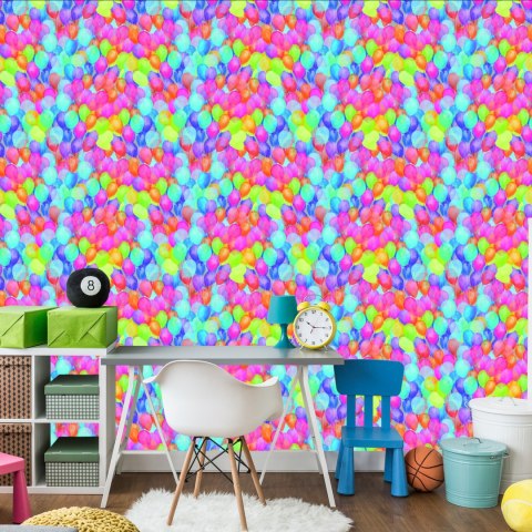 Tapeta Wielobarwne Balony