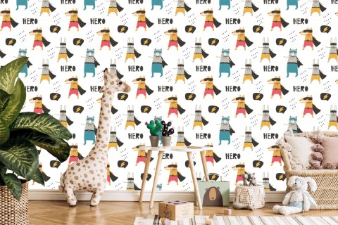 Tapeta Zwierzęcy Superbohaterowie