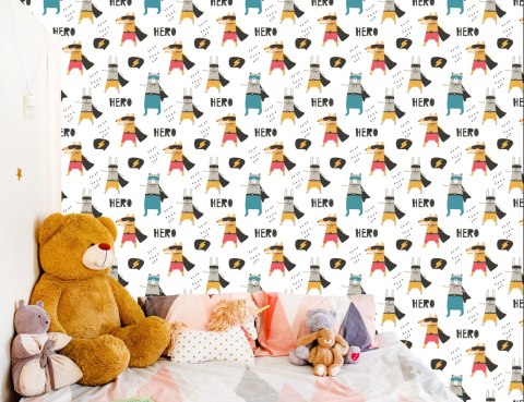 Tapeta Zwierzęcy Superbohaterowie