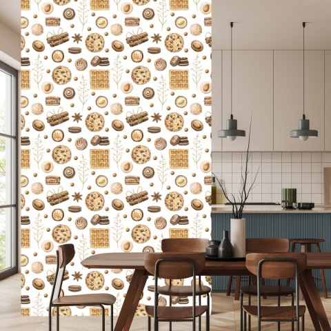 Tapeta Kolorowe Ciasteczka Z Cynamonem