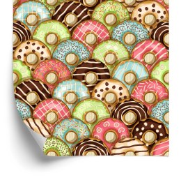 Tapeta Kolorowe Pączki Z Lukrem