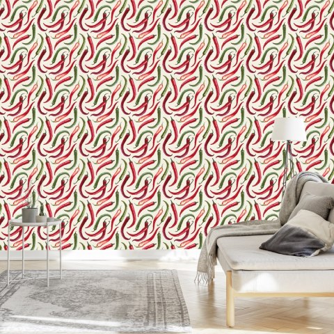 Tapeta Kolorowe Papryczki Chili