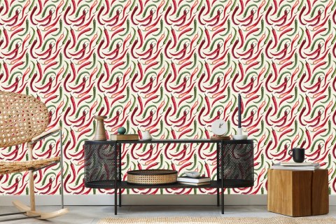 Tapeta Kolorowe Papryczki Chili