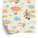 Tapeta Kolorowe Samoloty Chmury, Do Pokoju Dziecka