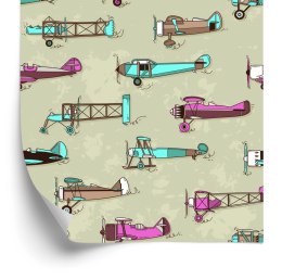 Tapeta Kolorowe Samoloty