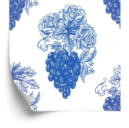 Tapeta Róże Z Winogronami Vintage