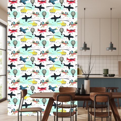 Tapeta Samoloty Helikoptery I Balony