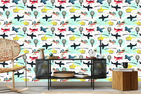 Tapeta Samoloty Helikoptery I Balony