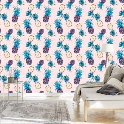 Tapeta Tropikalne Ananasy