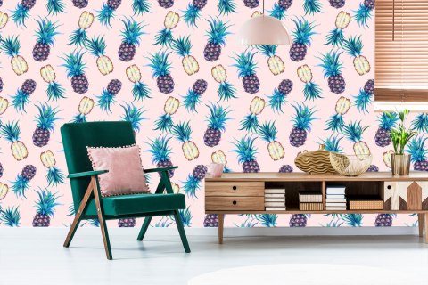 Tapeta Tropikalne Ananasy