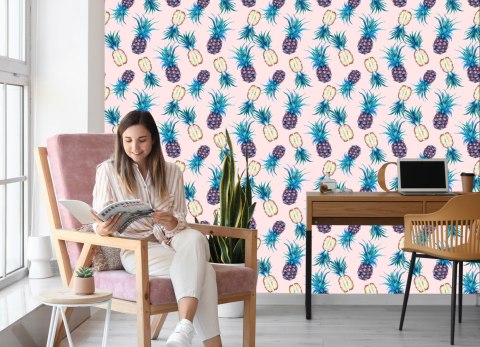 Tapeta Tropikalne Ananasy