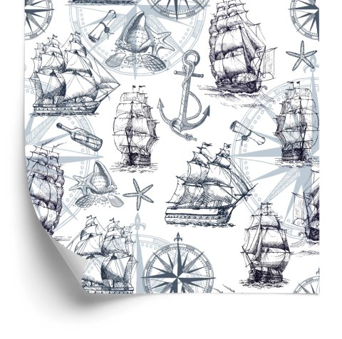 Tapeta Zabytkowe Statki Vintage