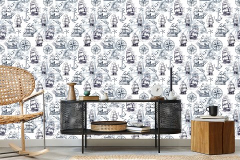 Tapeta Zabytkowe Statki Vintage