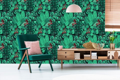 Tapeta Liście Monstery