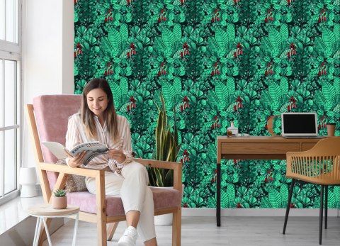 Tapeta Liście Monstery