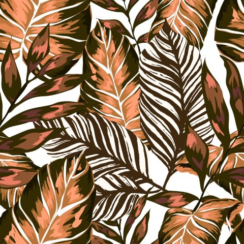 Tapeta Liście Palmy, Marakui I Monstery