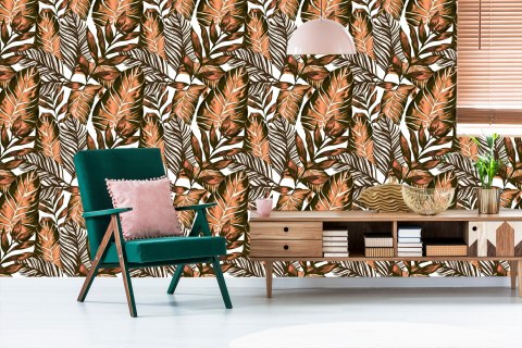 Tapeta Liście Palmy, Marakui I Monstery