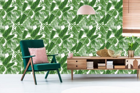 Tapeta Modne Liście