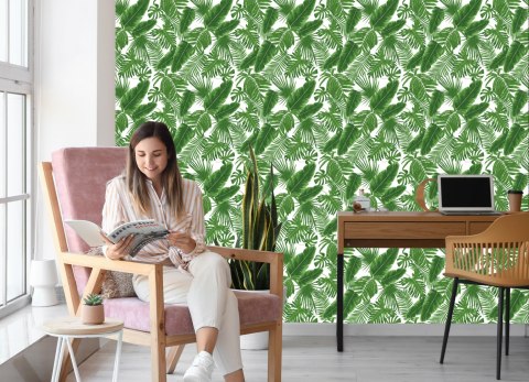 Tapeta Modne Liście