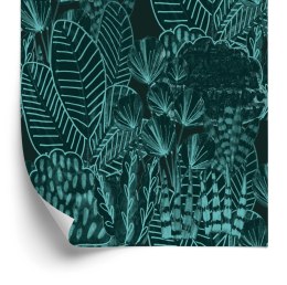 Tapeta Rysowane Liście Vintage