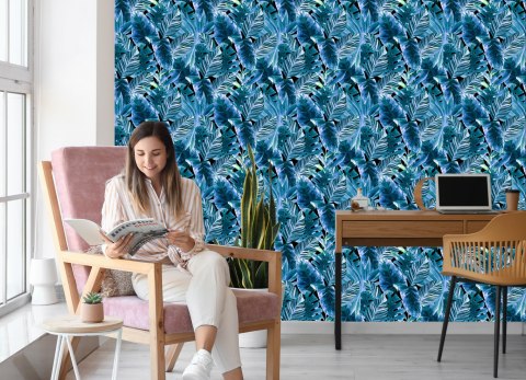 Tapeta Tropikalne Rośliny W Nowym Wydaniu