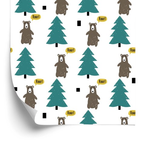 Tapeta Zieleń, Drzewa, Las Pokój Dziecięcy