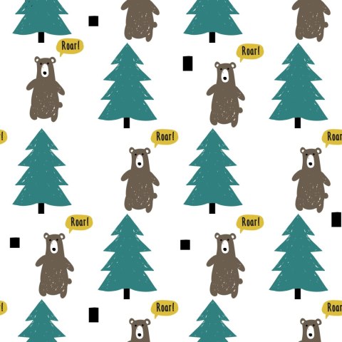 Tapeta Zieleń, Drzewa, Las Pokój Dziecięcy