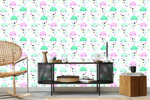 Tapeta Chmury Deszcz