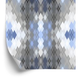 Tapeta Geometryczna - Wzór Argyle