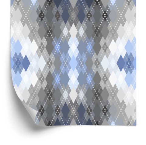 Tapeta Geometryczna - Wzór Argyle