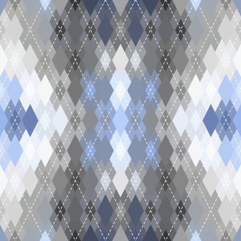 Tapeta Geometryczna - Wzór Argyle