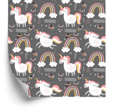 Tapeta Jednorożce Przy Tęczy