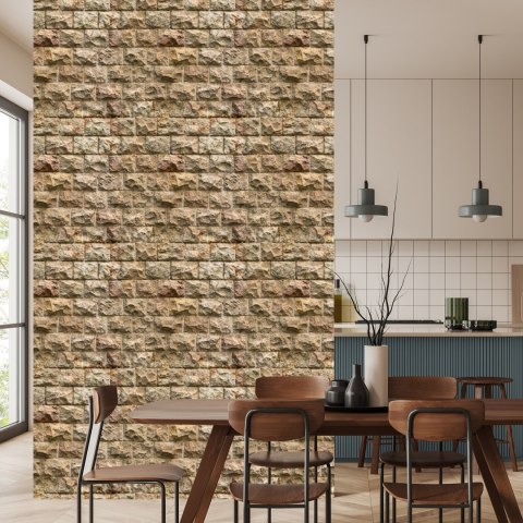 Tapeta Kamienny Mur - Efekt 3D