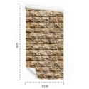 Tapeta Kamienny Mur - Efekt 3D