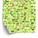 Tapeta Kolorowe Cegiełki - Akwarela