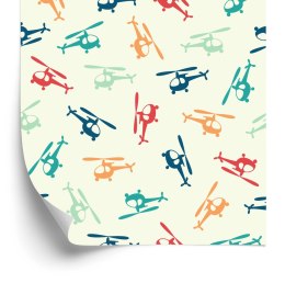 Tapeta Kolorowe Śmigłowce