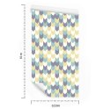 Tapeta Kolorowe Wzory Geometryczne